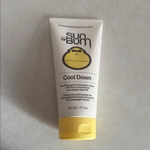 Sun Bum Cool Down After Sun Lotion for Kids - White & Yellow NWT 🧘🏼‍♀️🌻💯